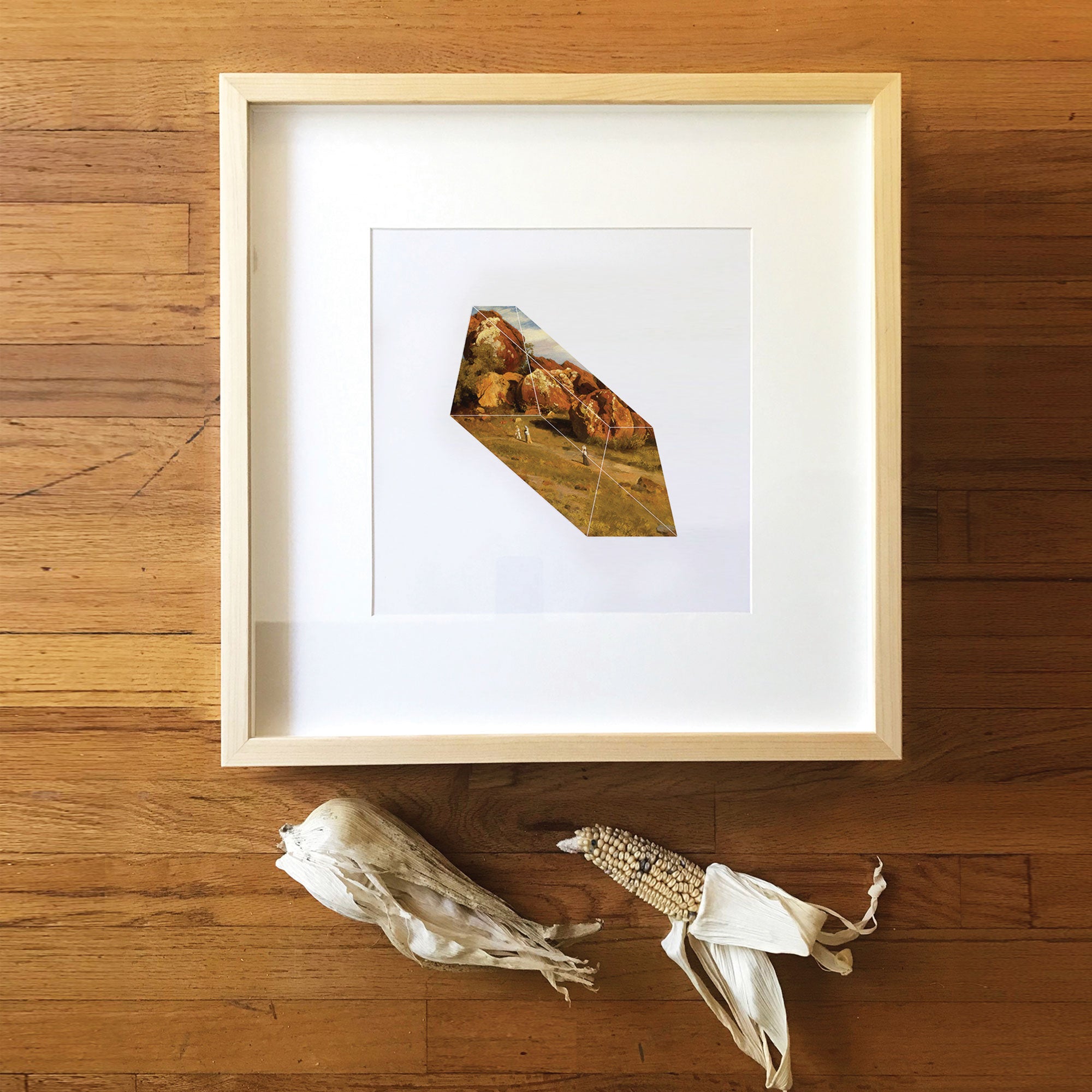 Peñasco del cerro de Atzacoalco en Patio