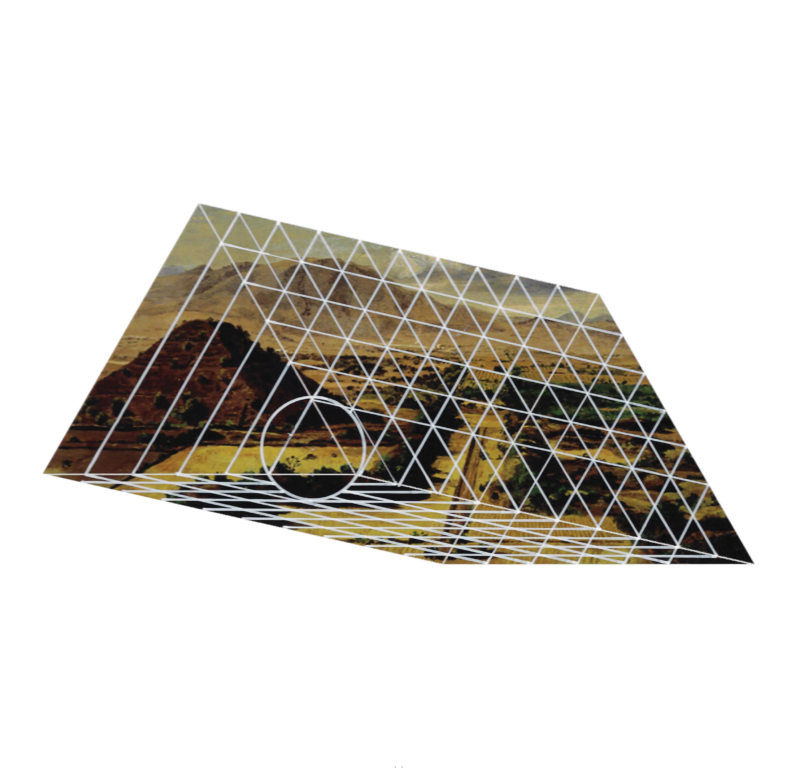 Pirámide del Sol en Teotihuacán en Patio Reticula Chilaquil 