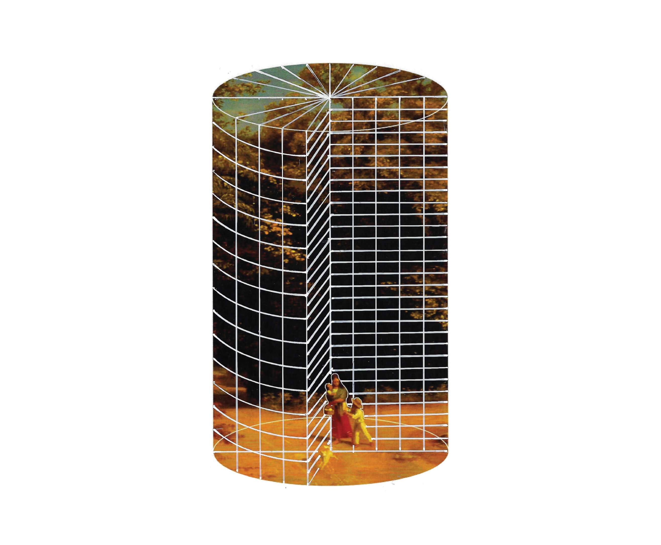 Árboles en Patio Reticula Chilaquil 